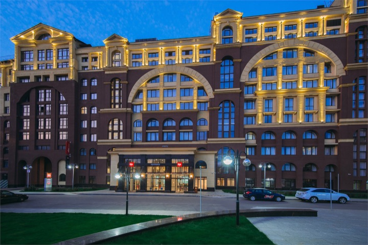 Фасад ibis Moscow Oktyabrskoye Pole Hotel