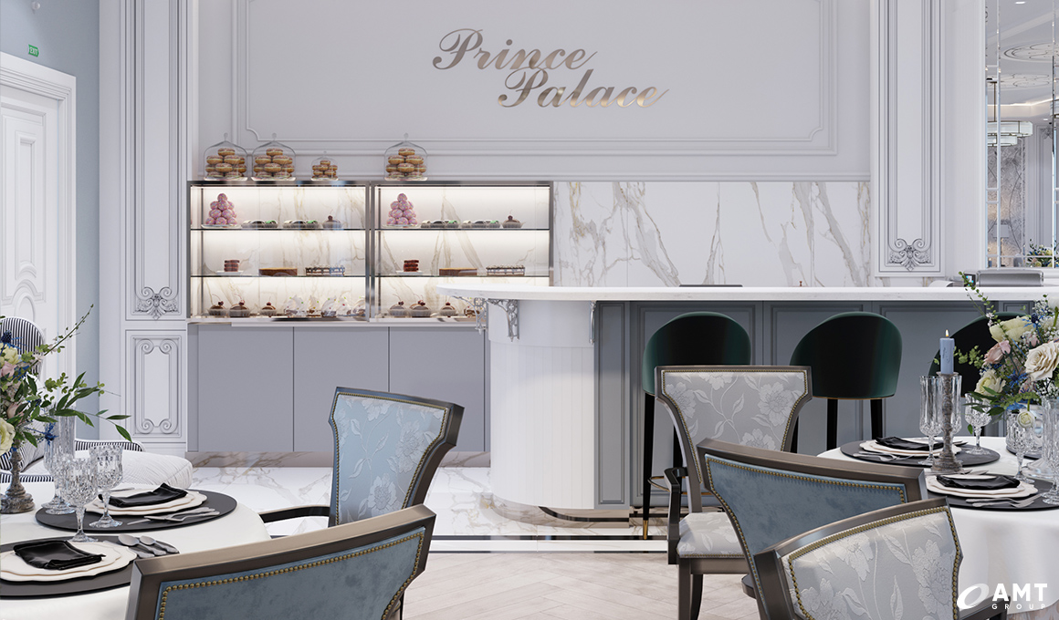 Малый банкетный зал дома торжеств Prince Palace