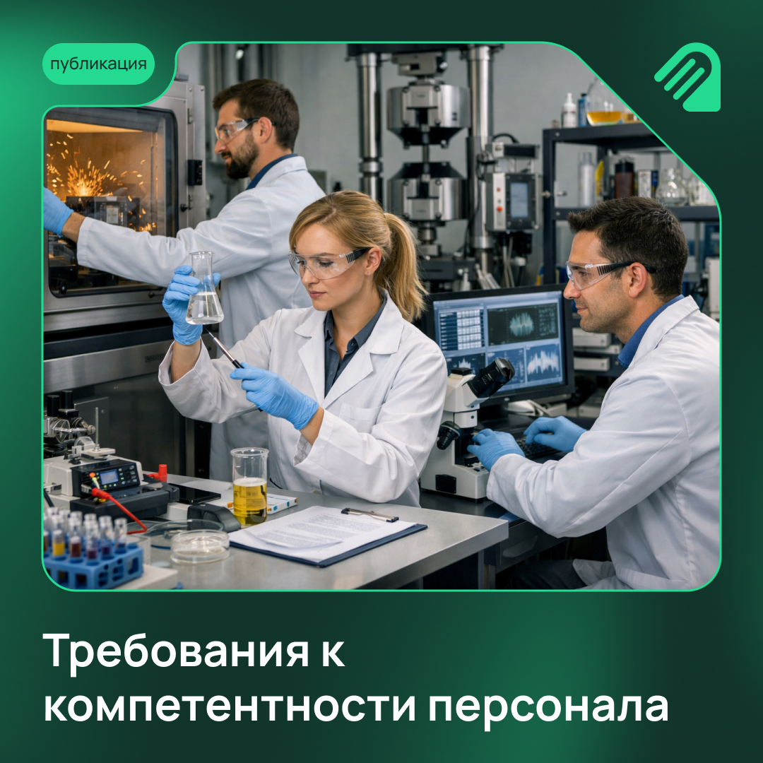 Требования к компетентности персонала при аккредитации лаборатории