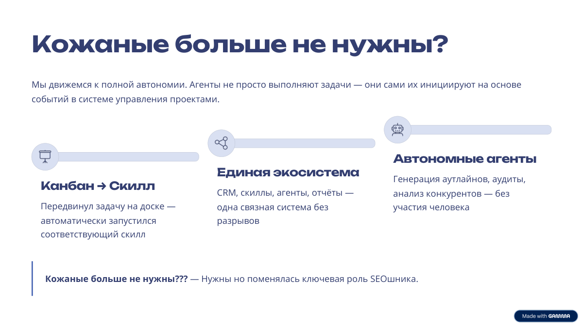 Кожаные больше не нужны?