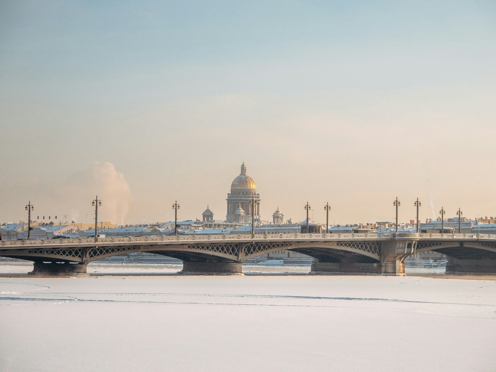 Благовещенский мост, Россия, Санкт-Петербург, Василеостровский район