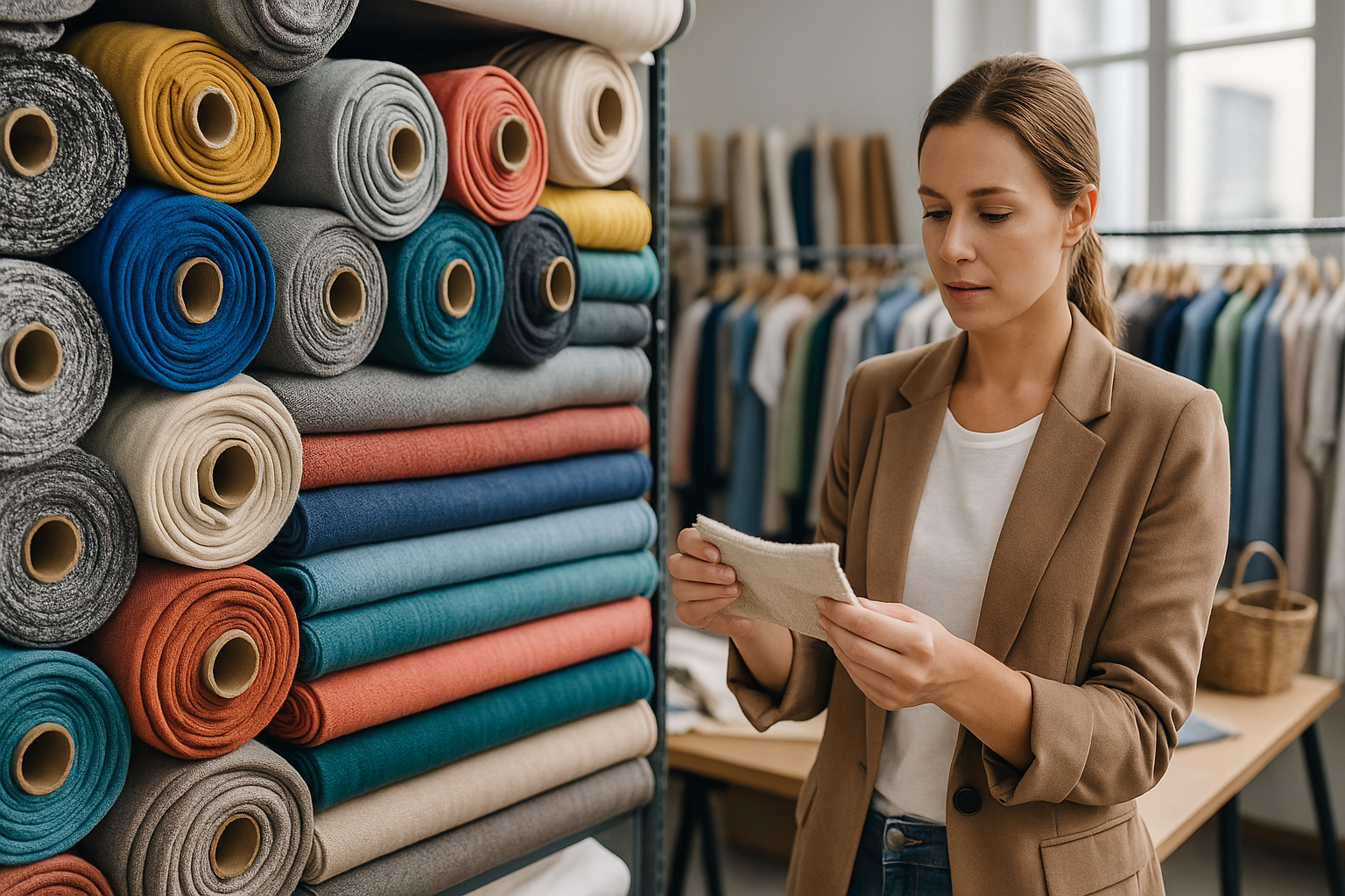 Ткани оптом: выгодный старт для вашего бизнеса по пошиву одежды