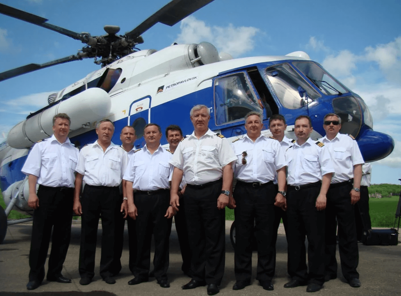 Экипаж вертолета
