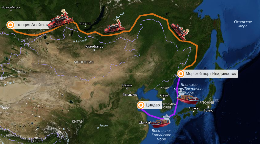 Расстояние шанхай. Маршрут порт Шанхай Владивосток. Карта Владивосток Китай. В Китай через Владивосток. Порт Циндао схема.
