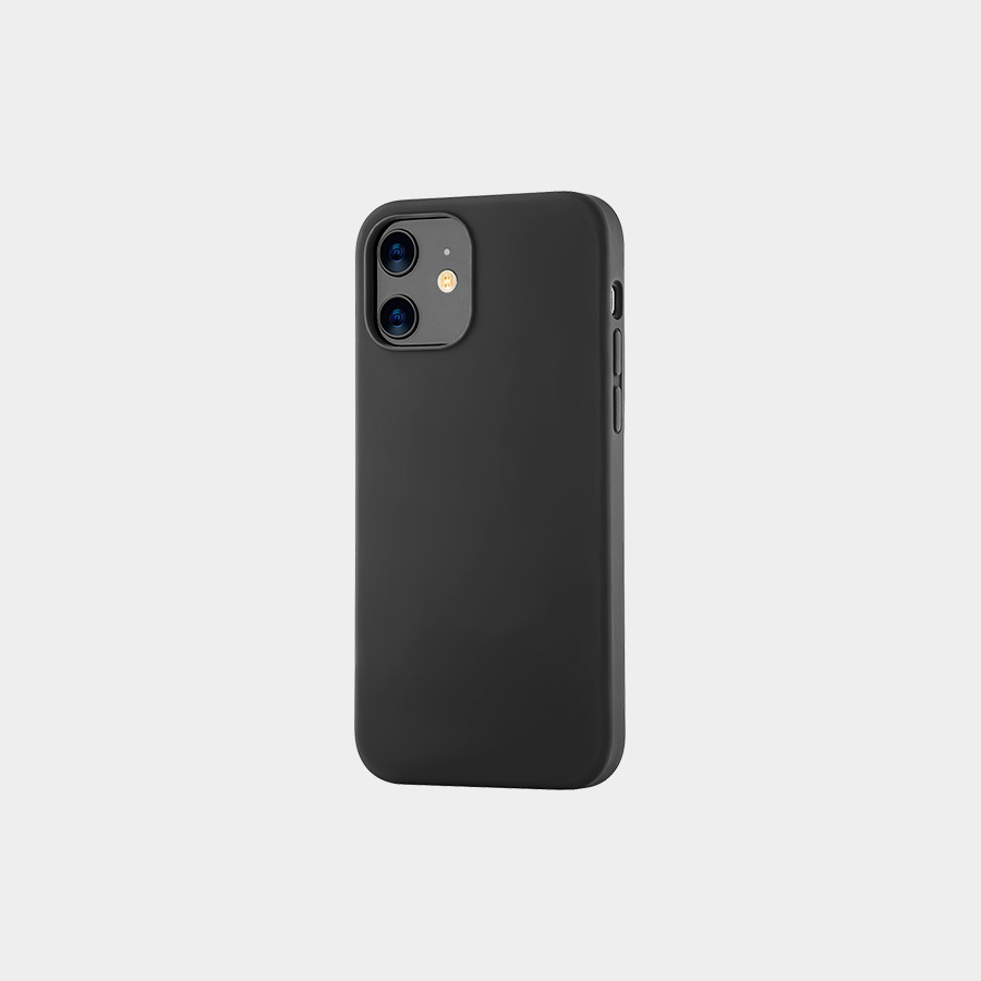 Чехол ubear touch case защитный силиконовый для iphone se 8 7 софт тач черный