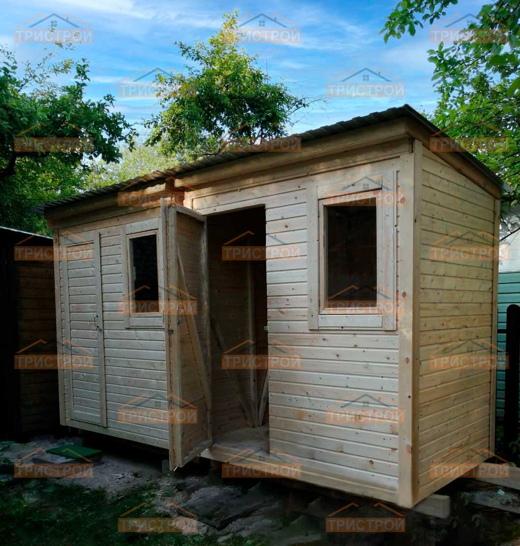 ТриСтрой | Бытовки, хозблоки и дома для дачи любых размеров и конструкций