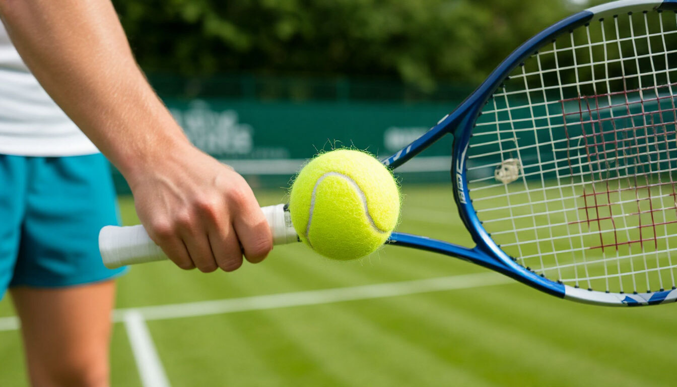 Как научиться подавать в большом теннисе