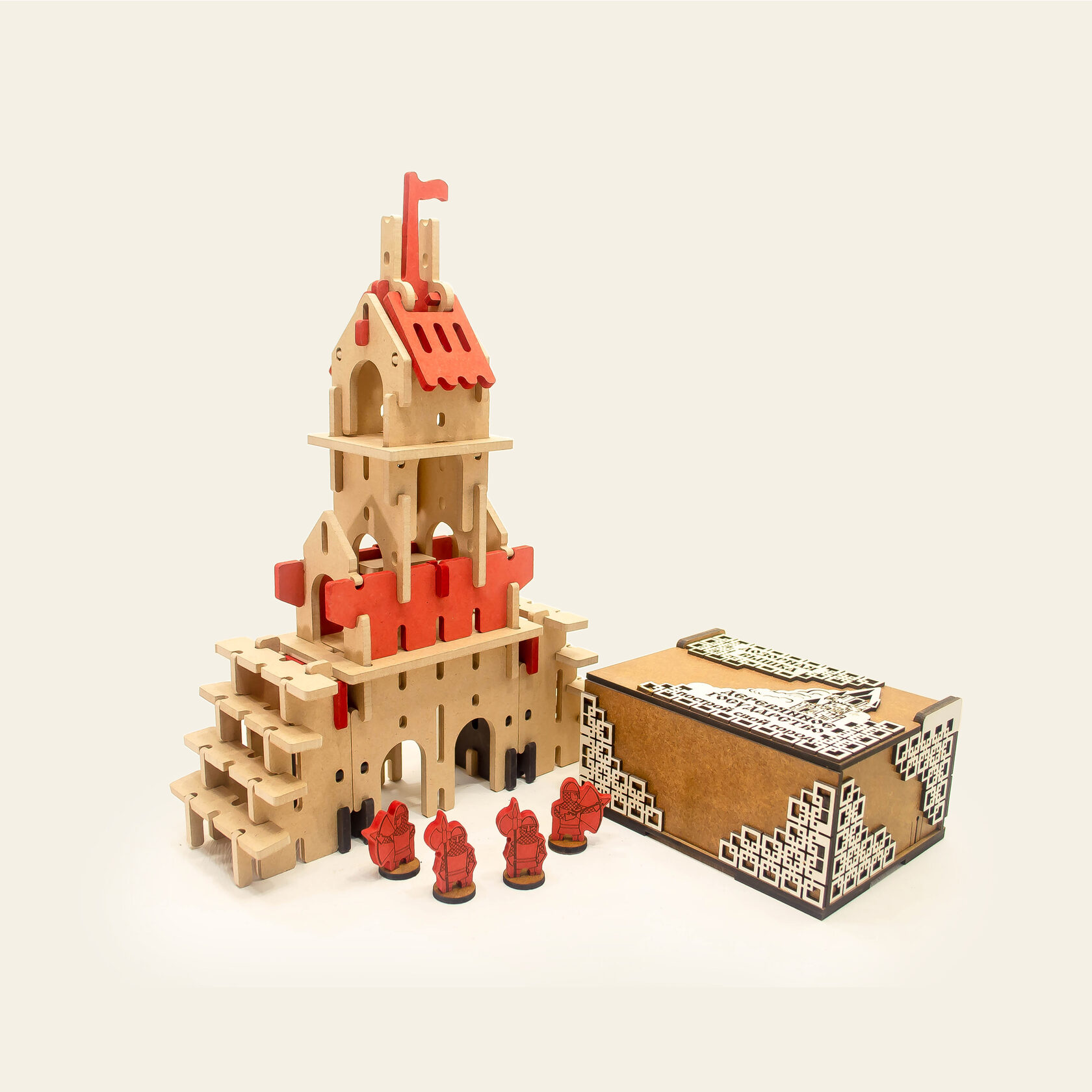 Дозорная вышка из серии деревянных конструкторов Крепости Деревянного государства