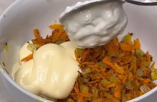 Приготовление печеночного торта из куриной печени: шаг 9