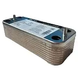 Теплообменник ГВС Baltgaz, Baxi Eco, Kentatsu, 160 мм, 18 пл., Era