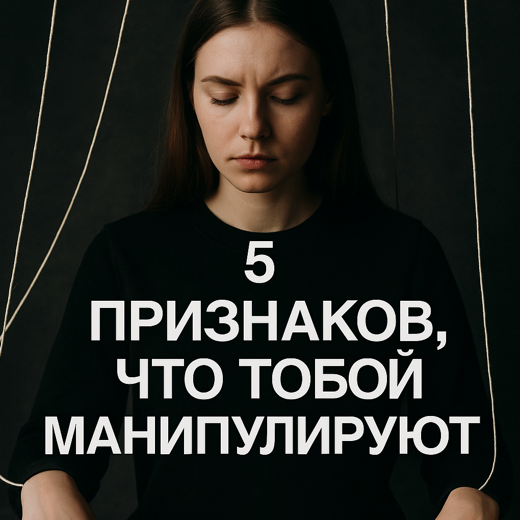 5 признаков манипуляции
