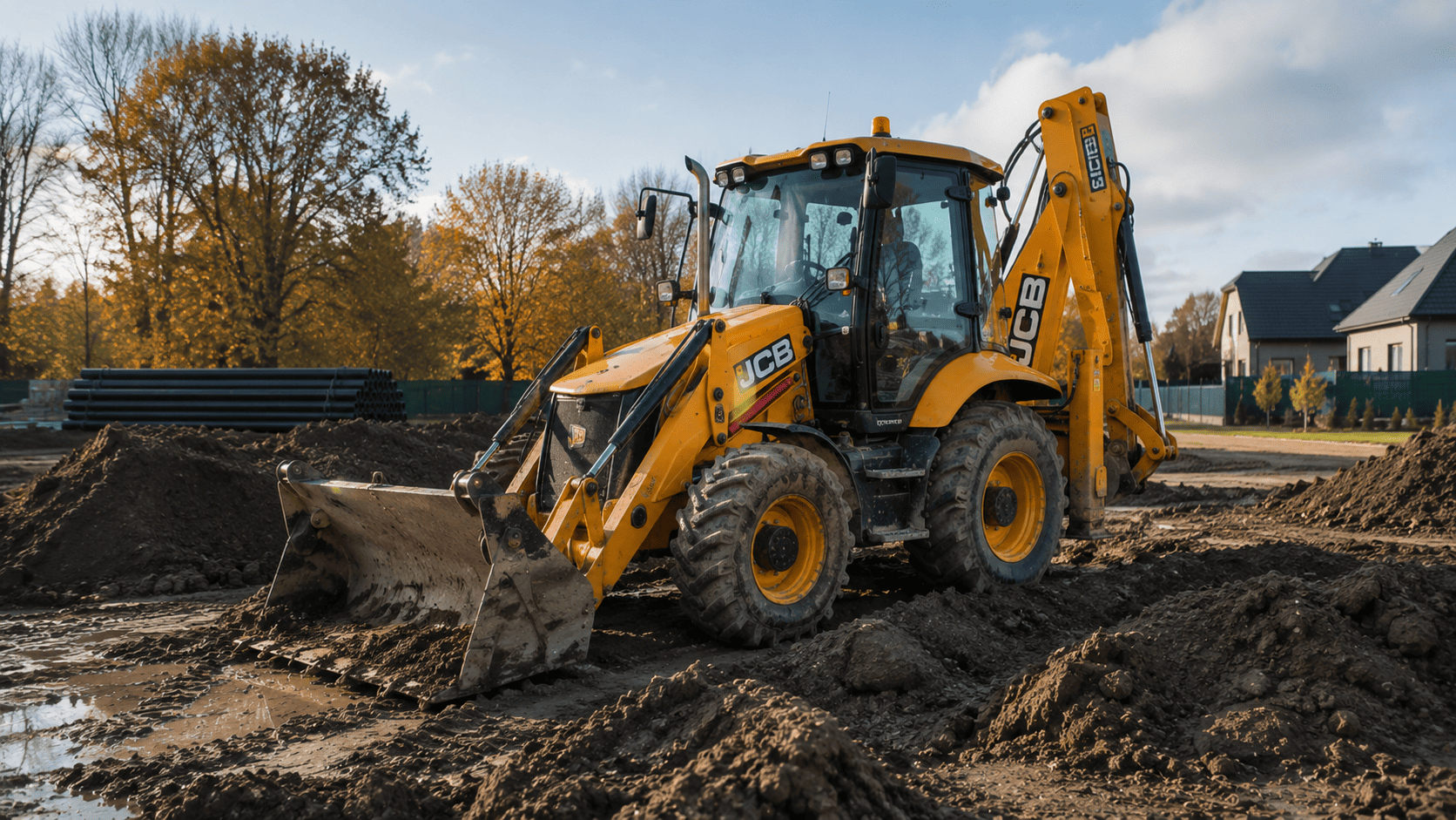 Экскаватор-погрузчик JCB 4CX