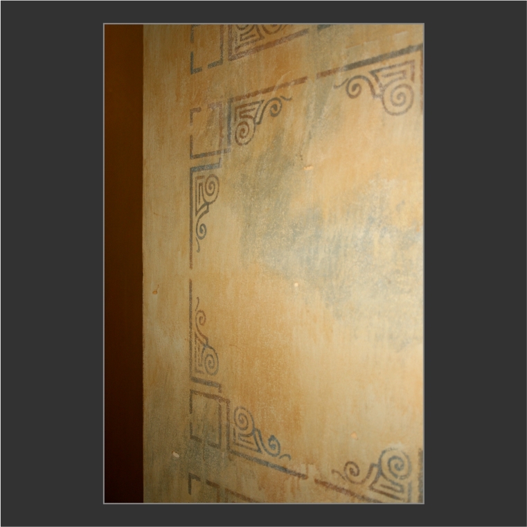 роспись офиса, роспись стены, оформление стены, графика на стенах, рисунок на стене, старение росписи