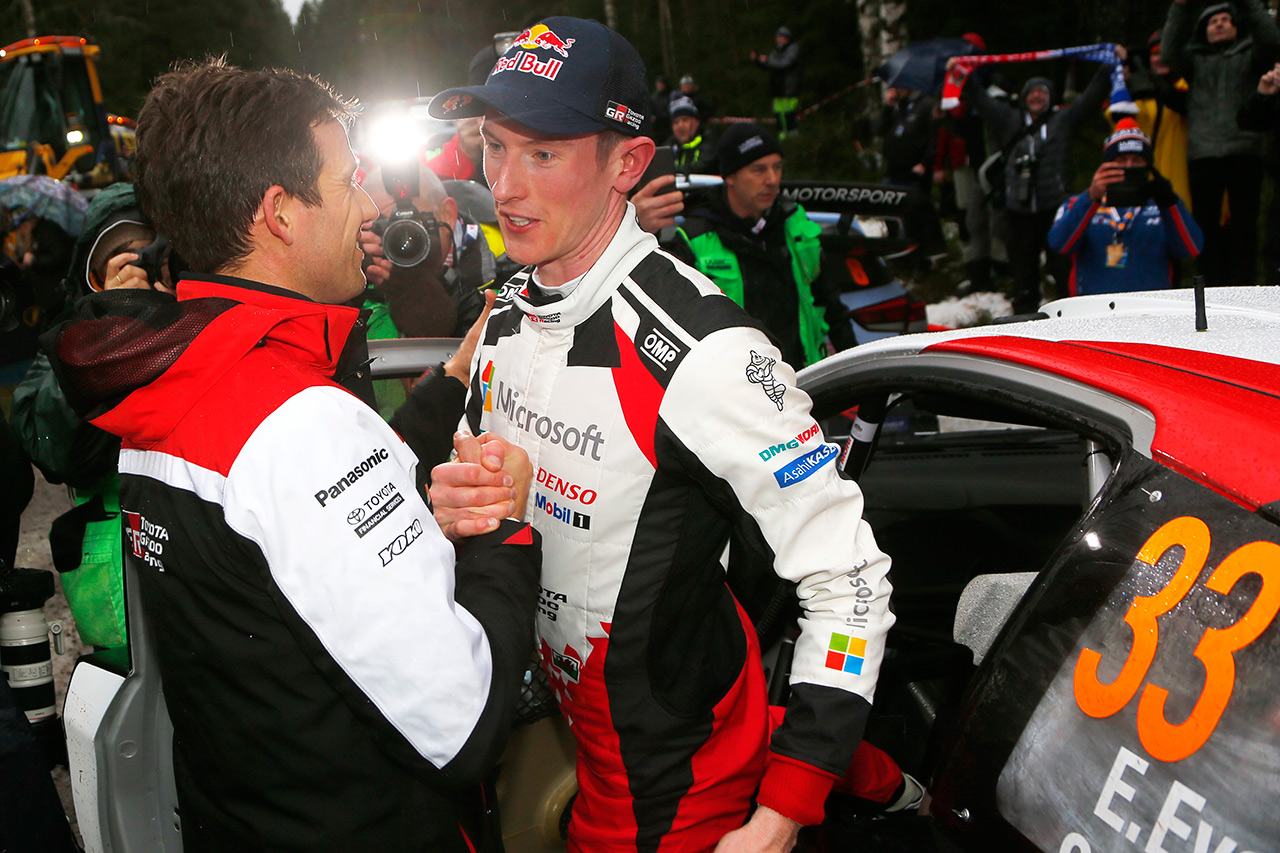 Элфин Эванс и Себастьен Ожье, Toyota Yaris WRC