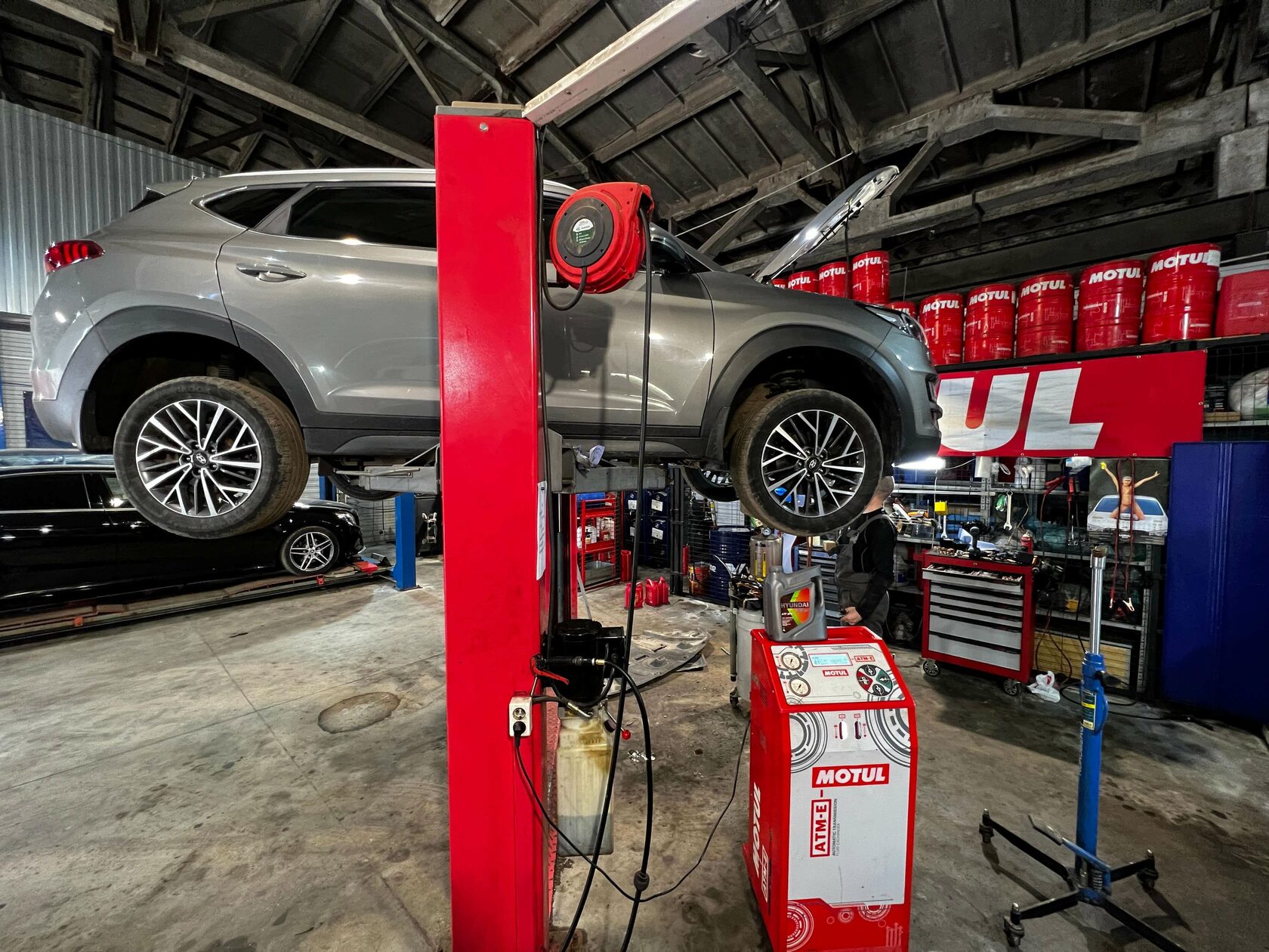 Замена масла в АКПП Hyundai