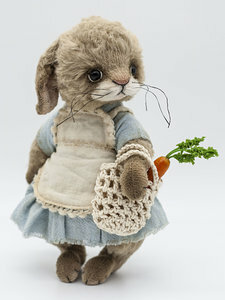 Мама Кролик в технике Тедди