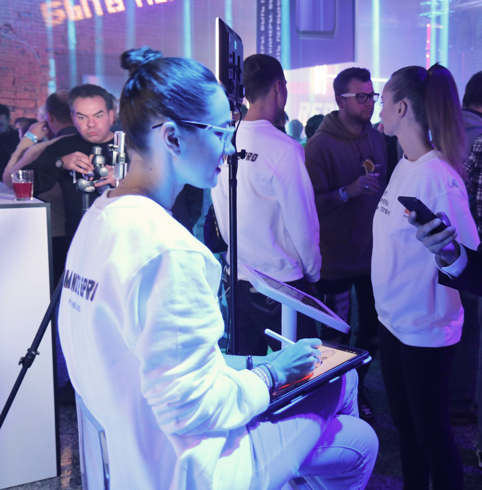 Дижитал-скетчи на графическом планшете