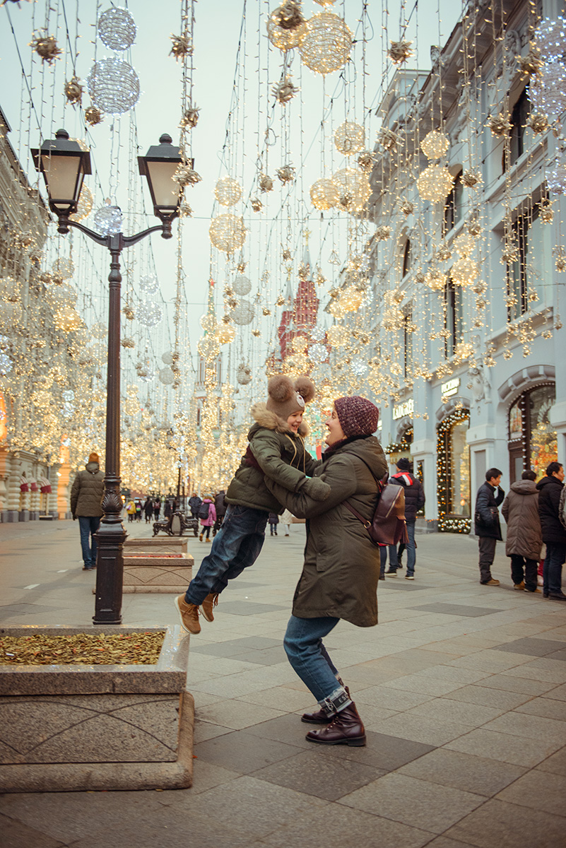 Фотосессия в Питере зимой