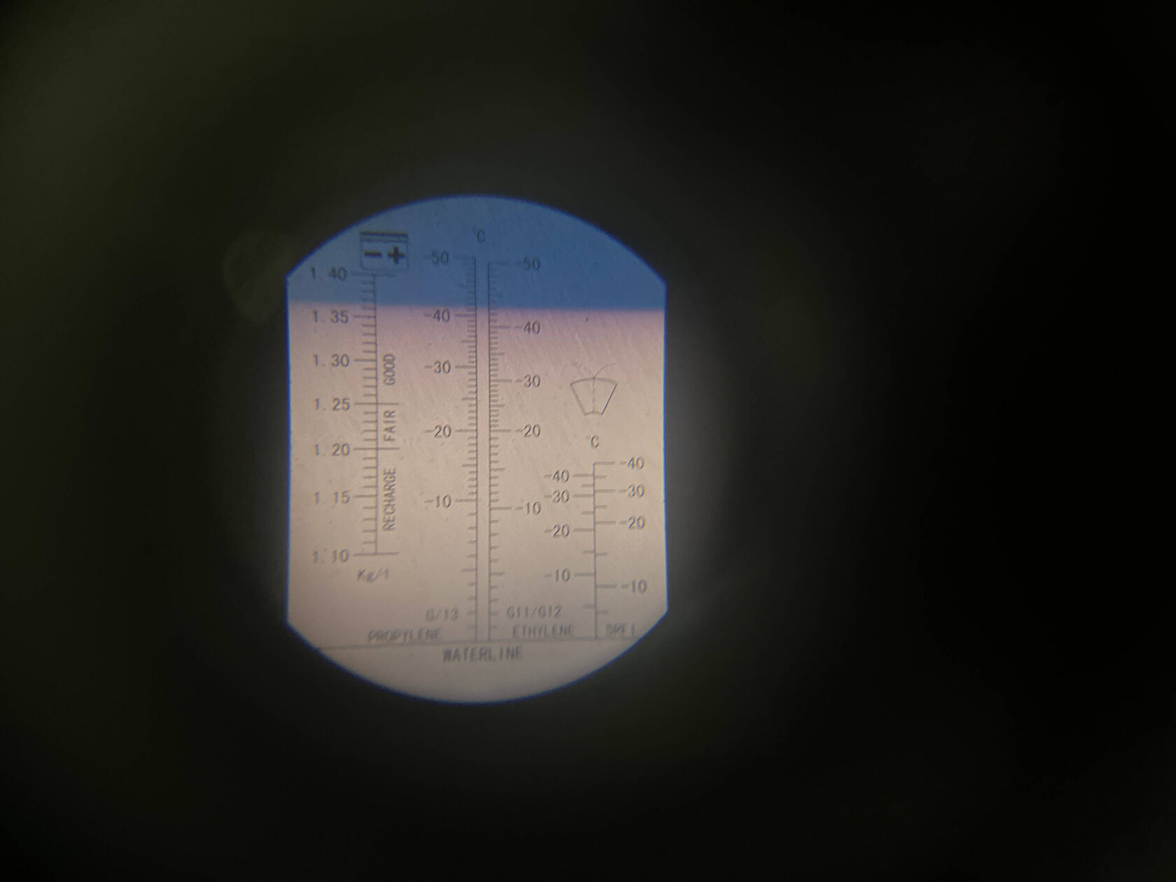 Контроль плотности антифриза Lexus