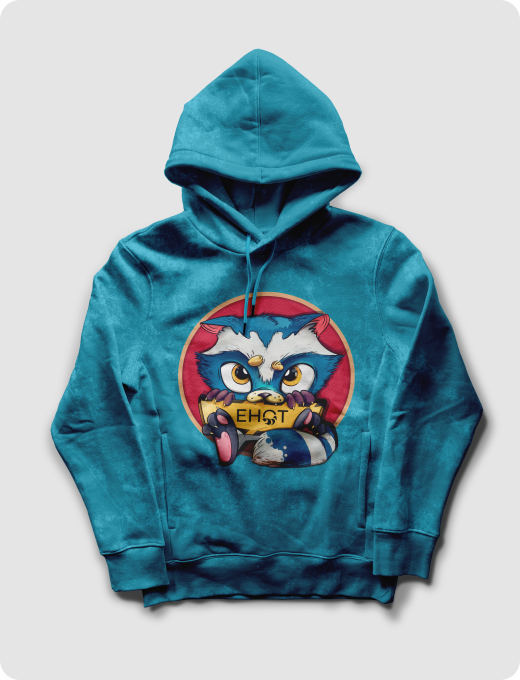 Печать на толстовке