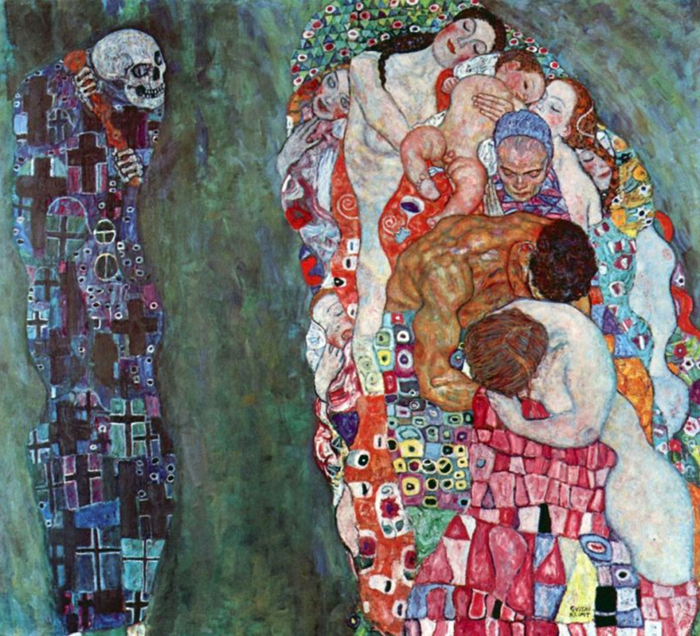пандемия, испанка, смерть и жизнь, Густав Климт