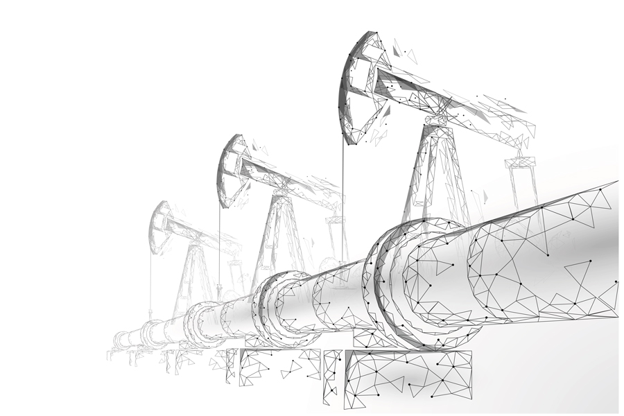 Газовая труба рисунок