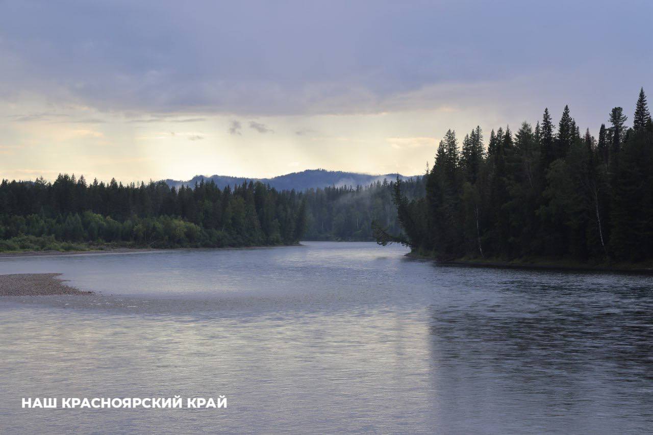 Река Амыл Каратузский район художественное фото