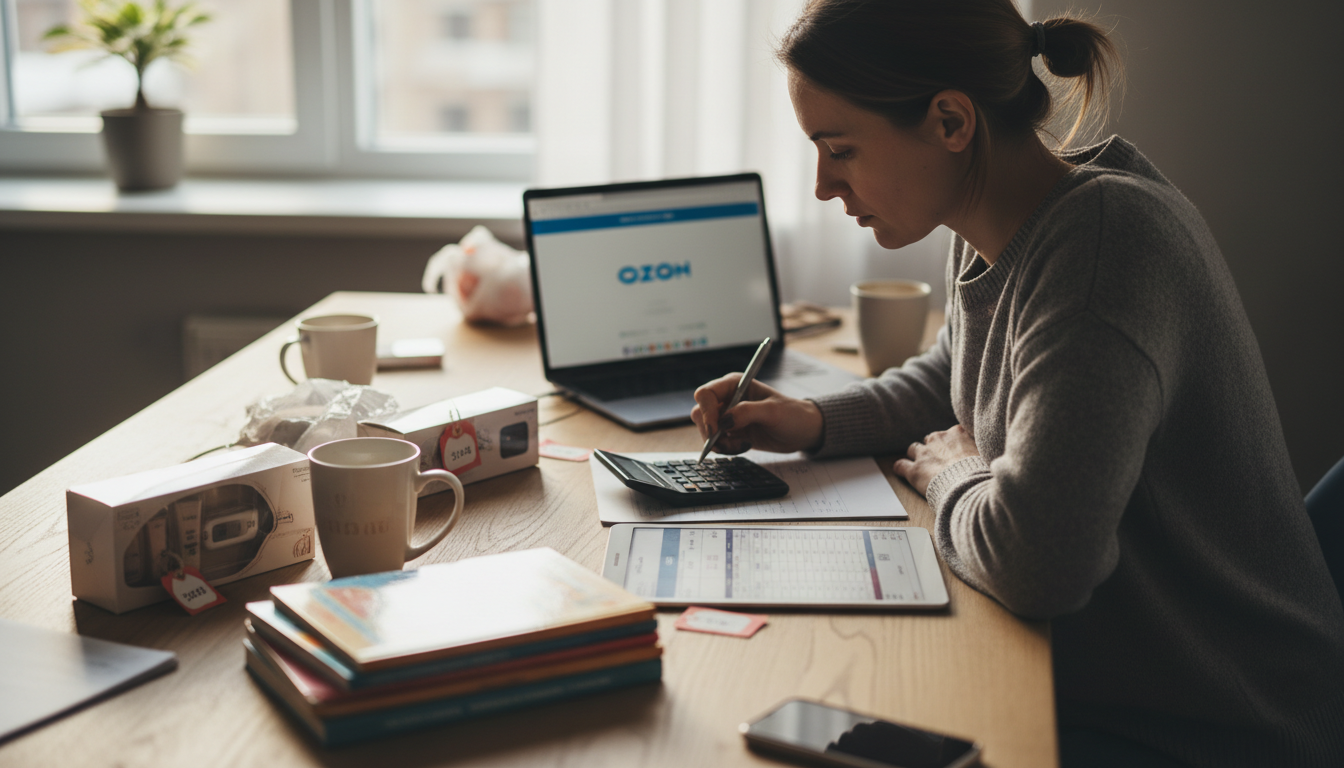 Юнит-экономика на Ozon: расчёт прибыли по SKU для принятия решений