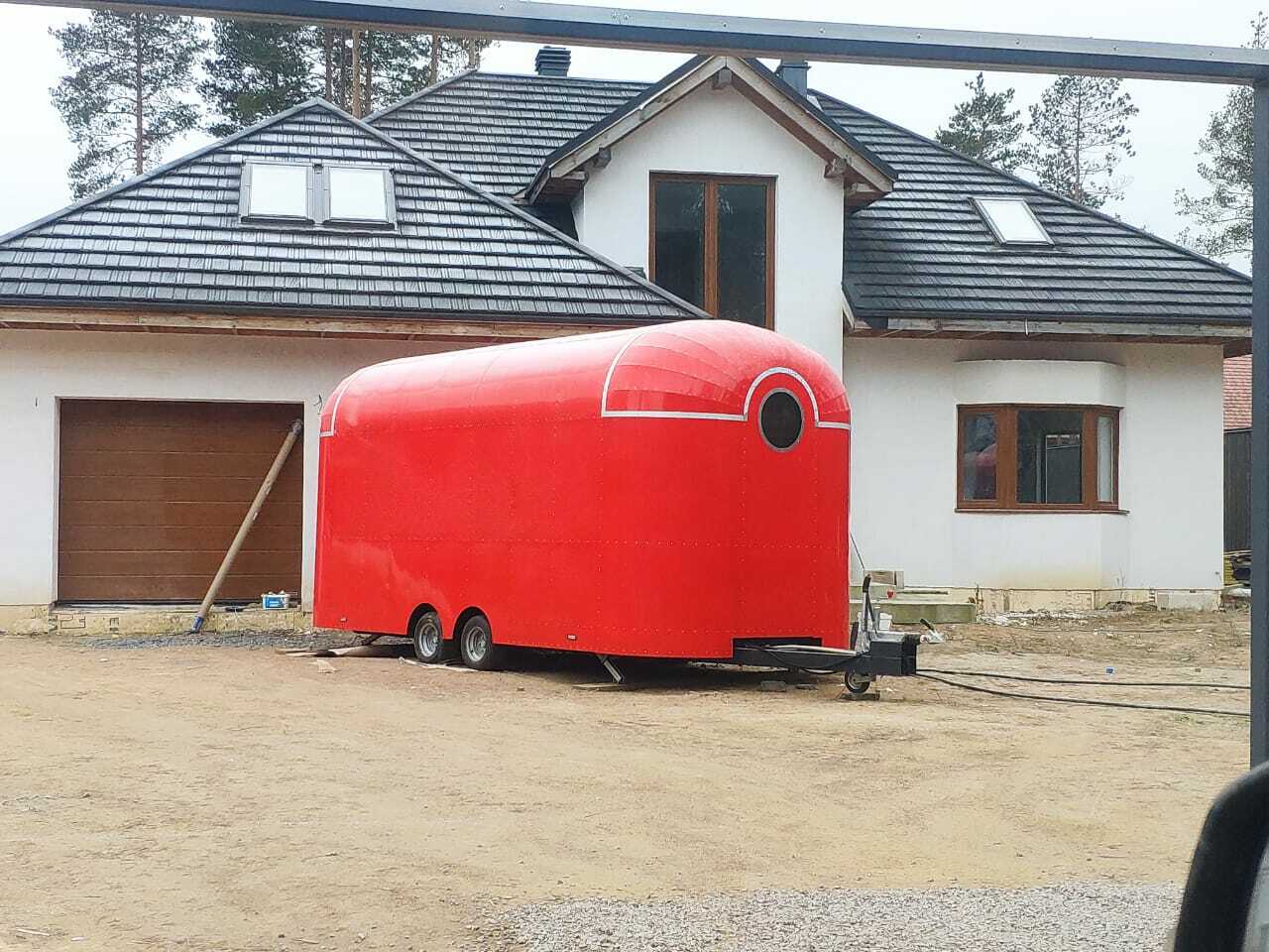 Finished food truck prototype