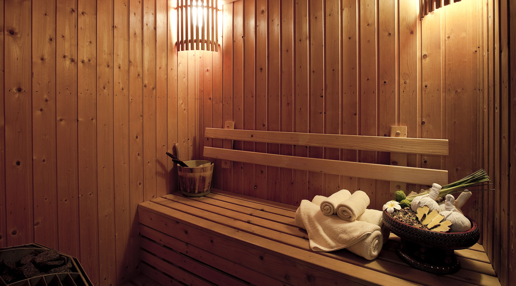 Steam room with sauna фото 83