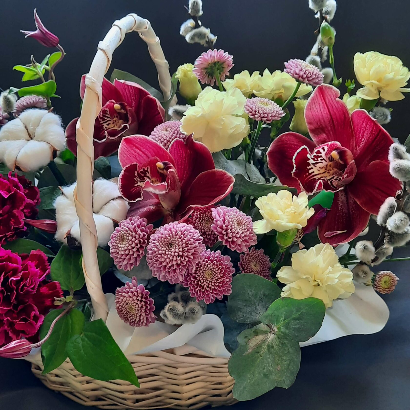 Купить корзины цветов