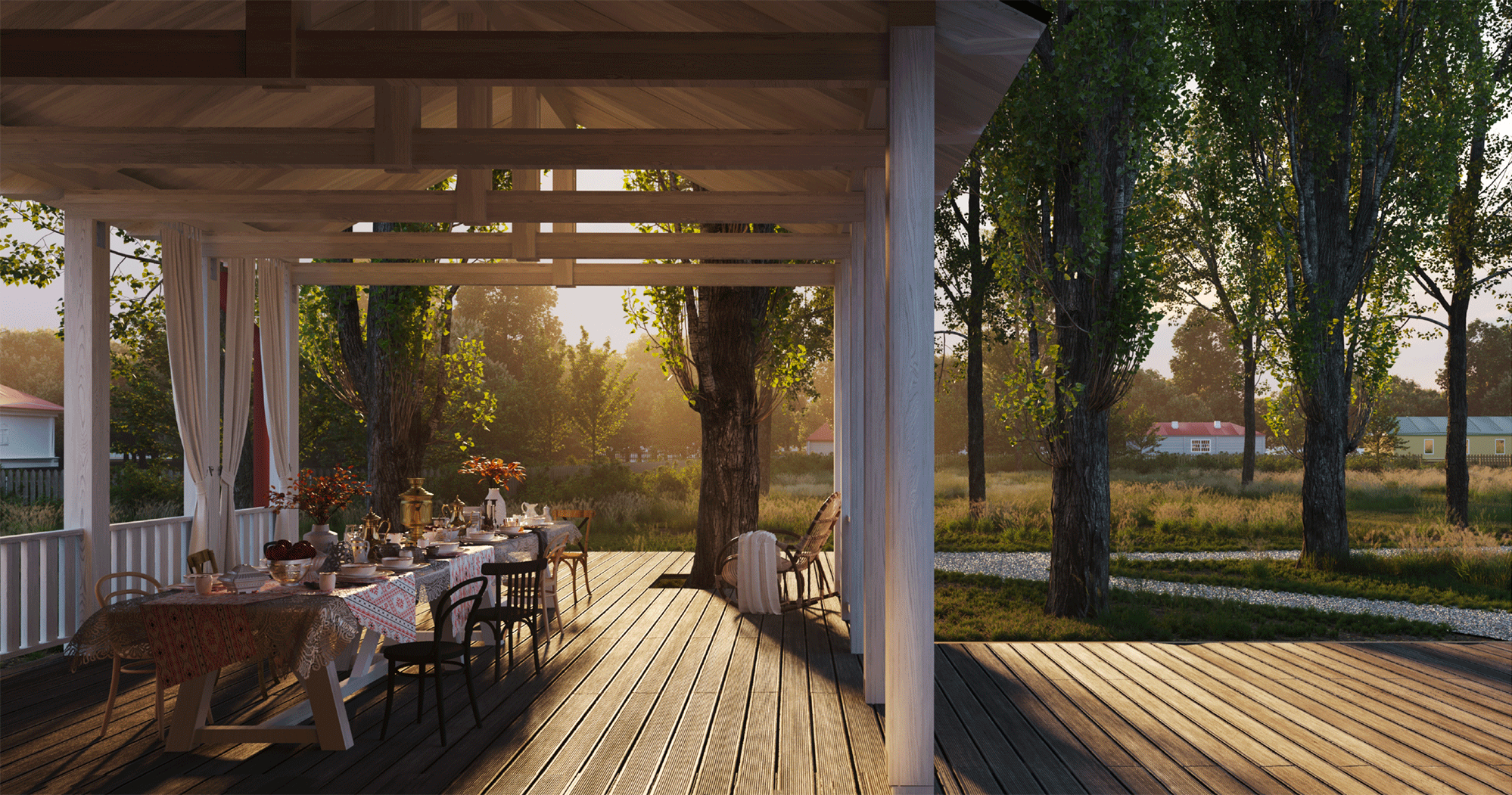 Melikhovo. Reconstruction of the museum complex