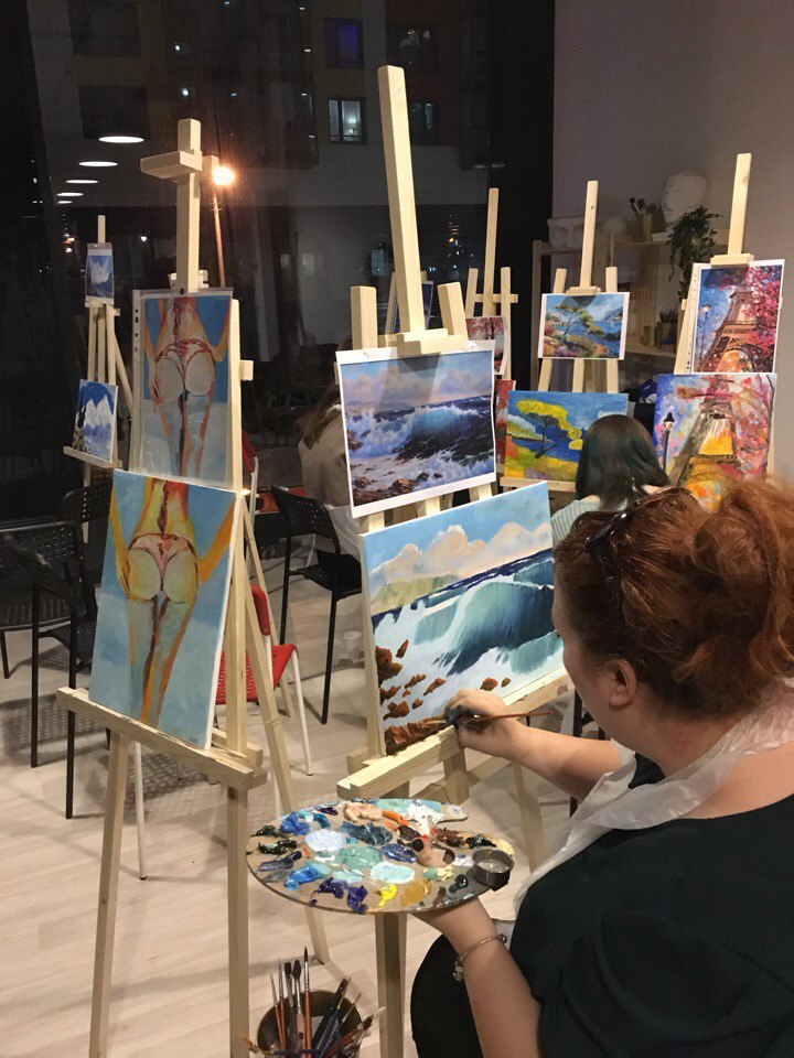 Мастер классы по рисованию и живописи в Москве для начинающих онлайн