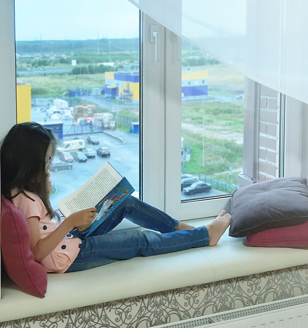 Декоративная накладка на подоконник