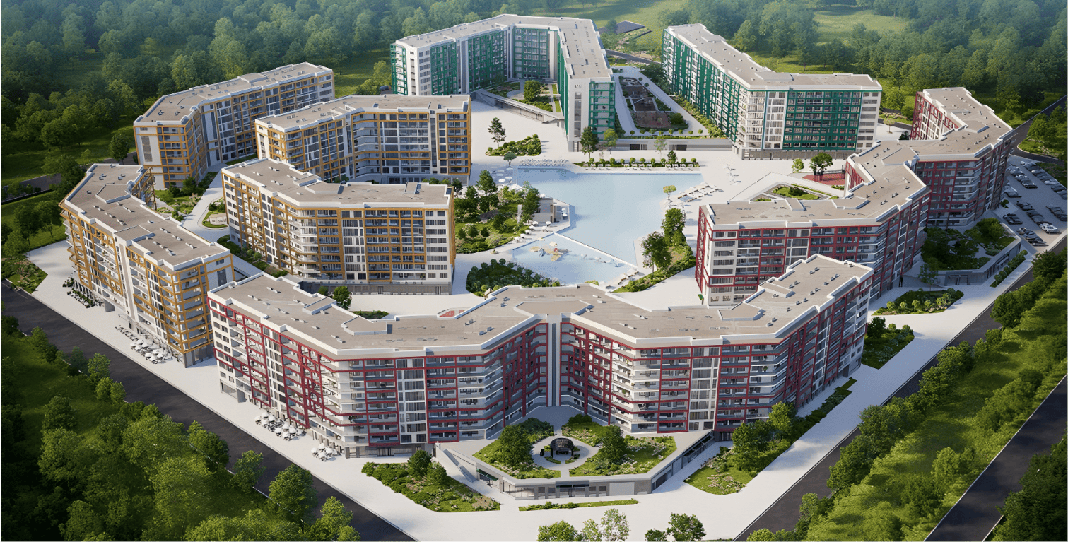 инфраструктура жилого комплекса Патрики