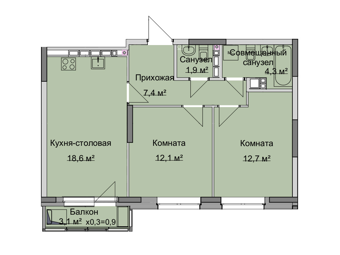 ЖК «Немецкий дом» Ижевск | Квартиры от Застройщика