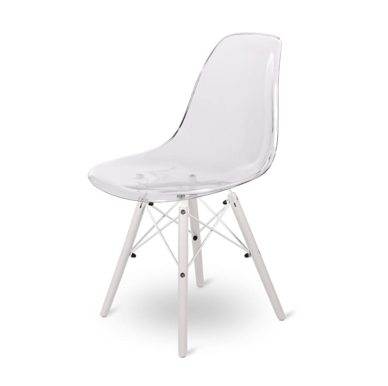 Стул eames dsw clear прозрачный