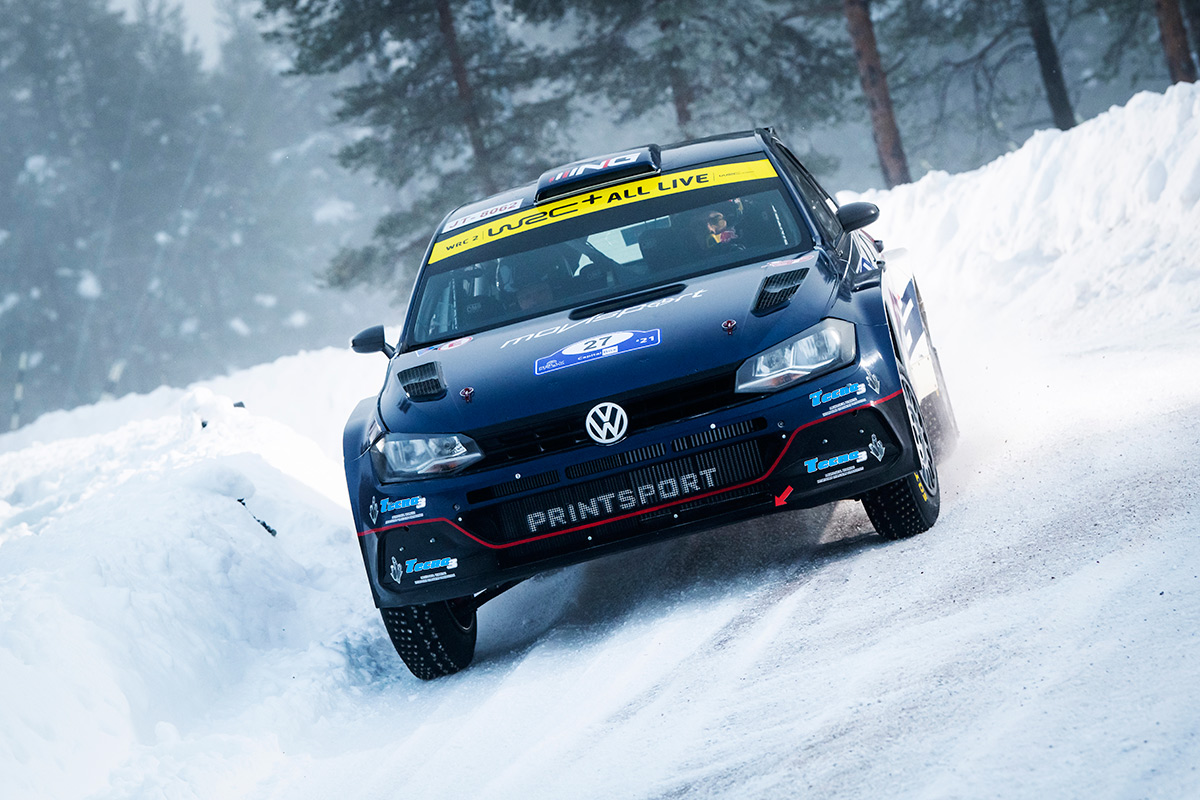 Николай Грязин и Константин Александров, Volkswagen Polo GTI R5, Arctic Rally Finland 2021