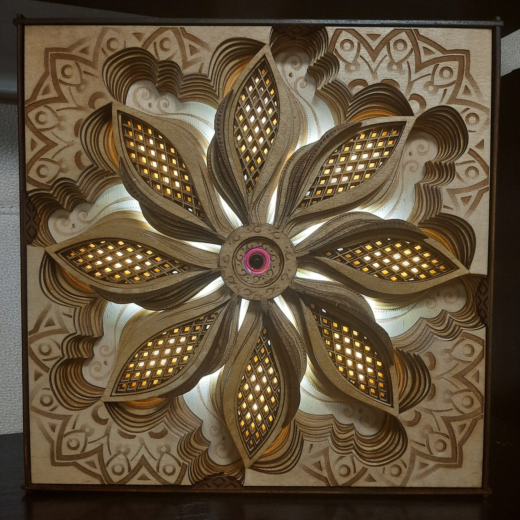 3D модель светильника