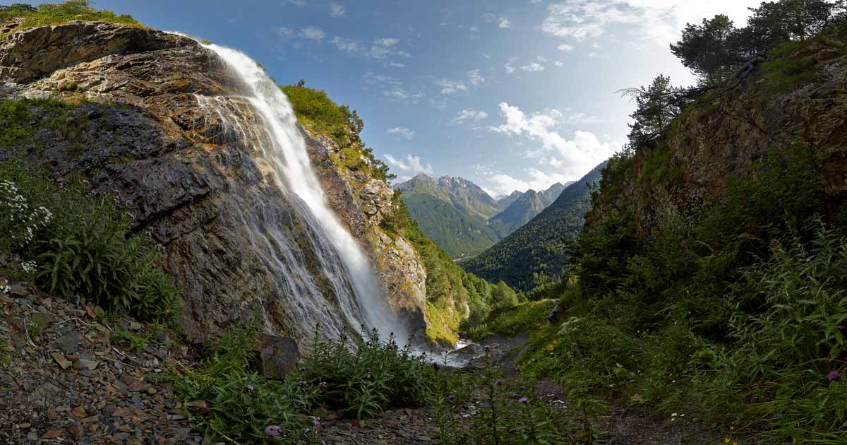 Водопады в северной осетии фото