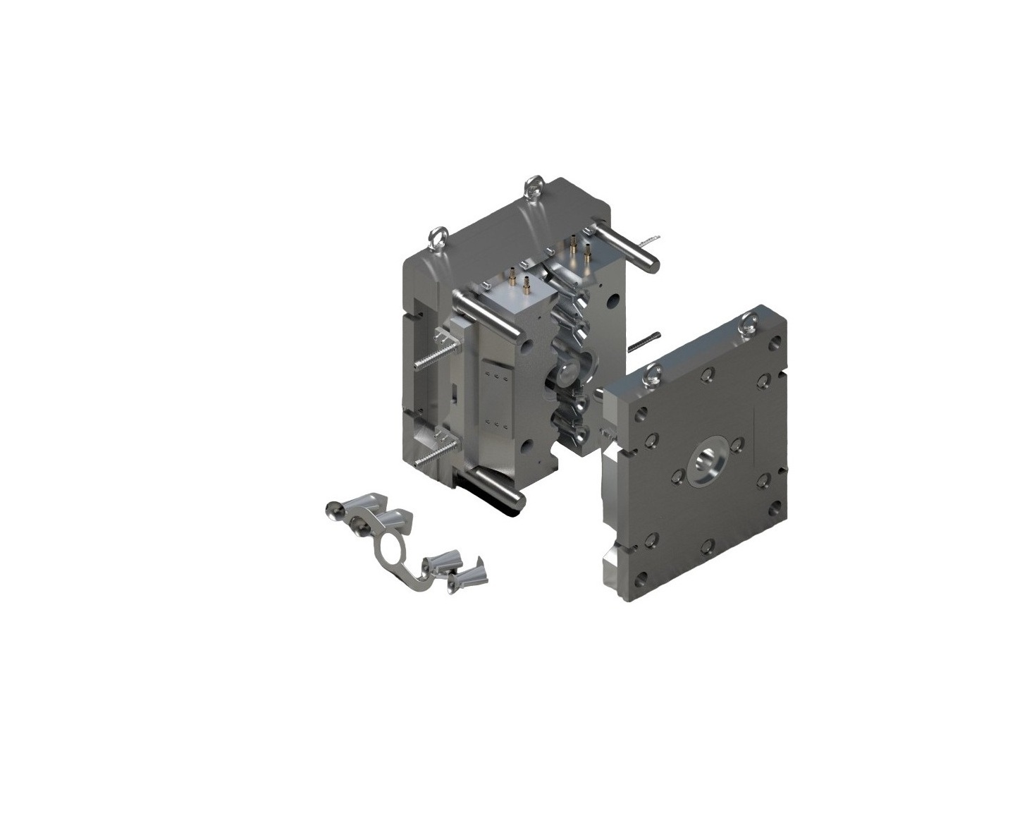 Пресс-форма для литья алюминия