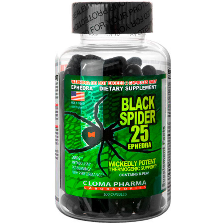 Black spider 25