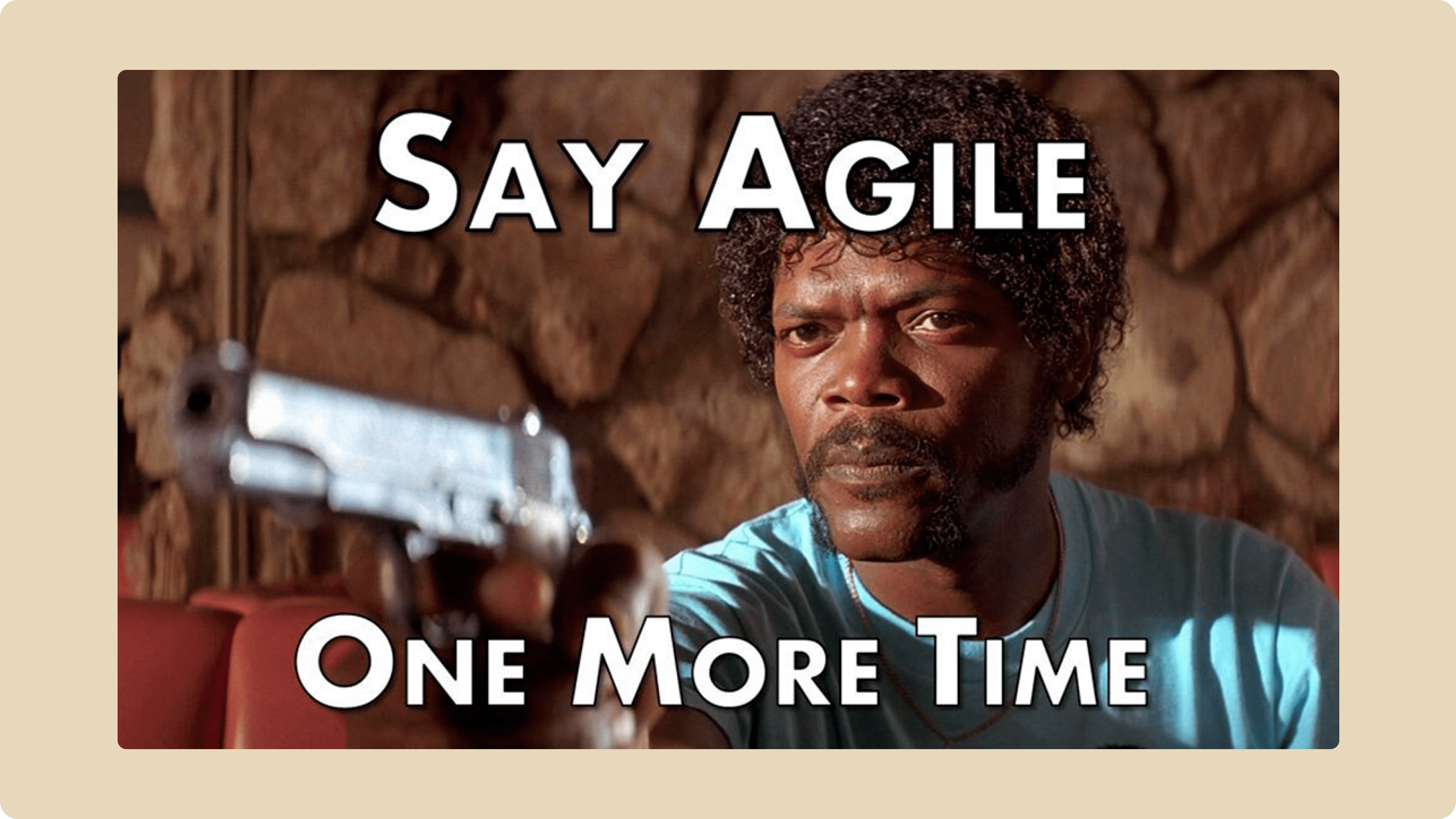 Мем про Agile