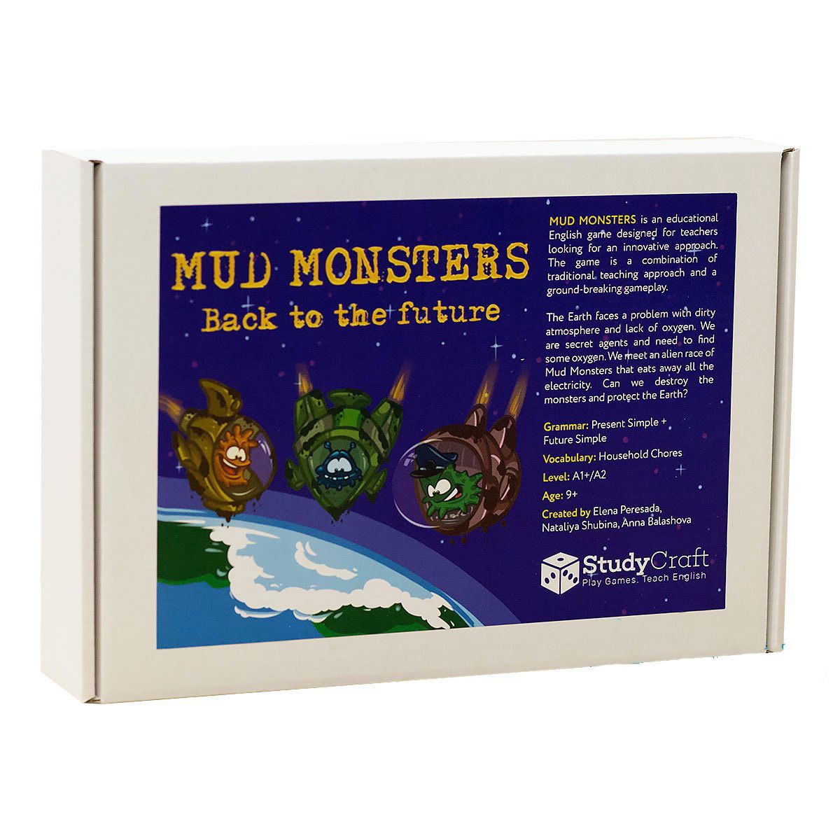 Обучающая игра Mud Monsters для разговорных клубов, уроков английского и  летнего лагеря