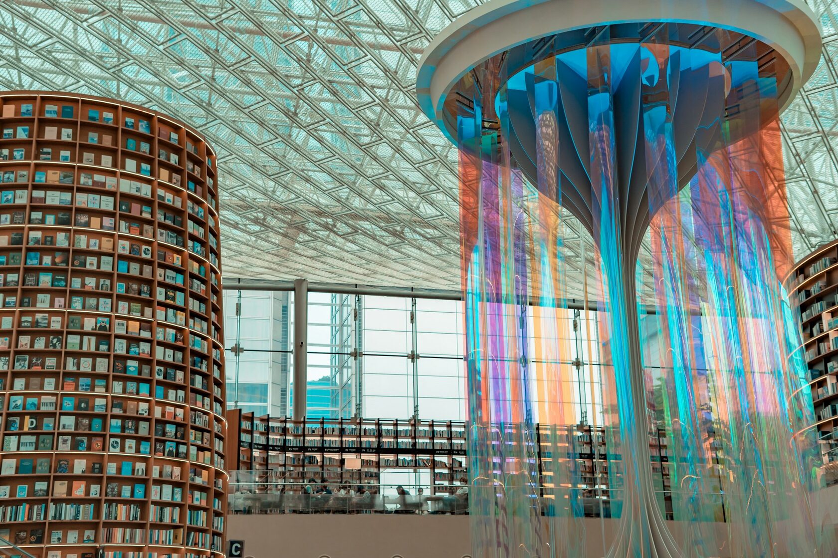COEX и библиотека Starfield, район Каннам