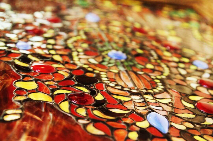 витражи в технике тиффани