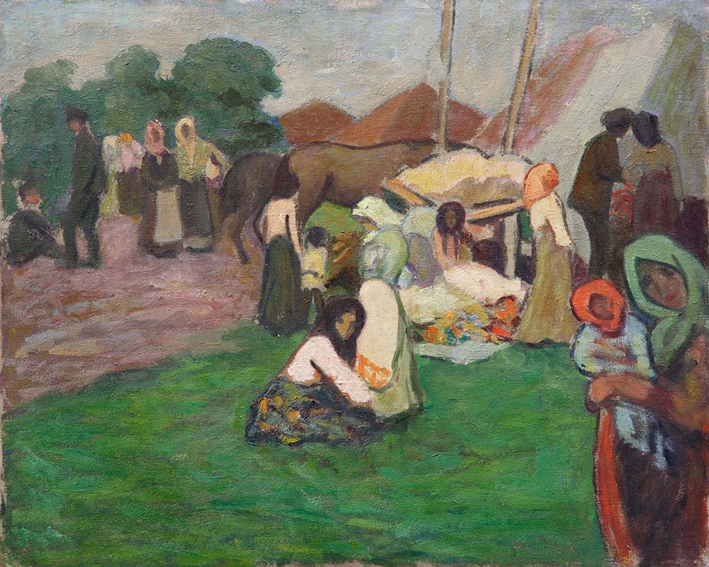 Ярмарка в Сидоровском. 1911