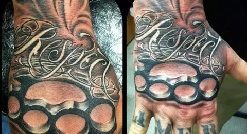 фото тату кастет (значение) - пример интересного рисунка тату - 005 tatufoto.com - tatufoto.com