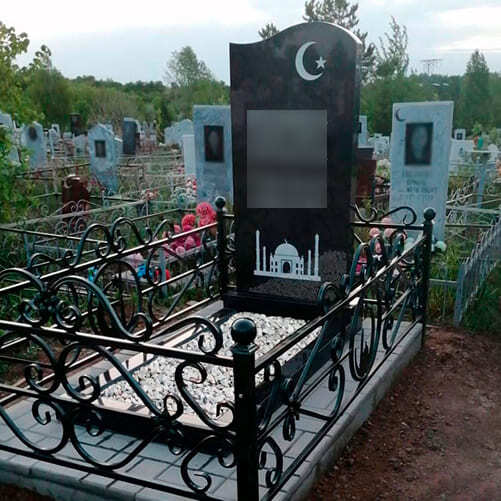 памятник на могилу мусульманину