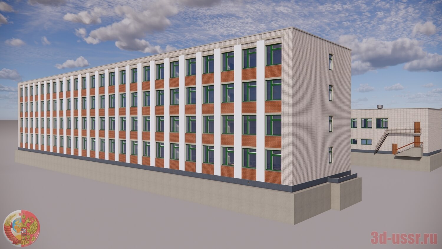 Школа проекта 2С-02-7 3d-модель